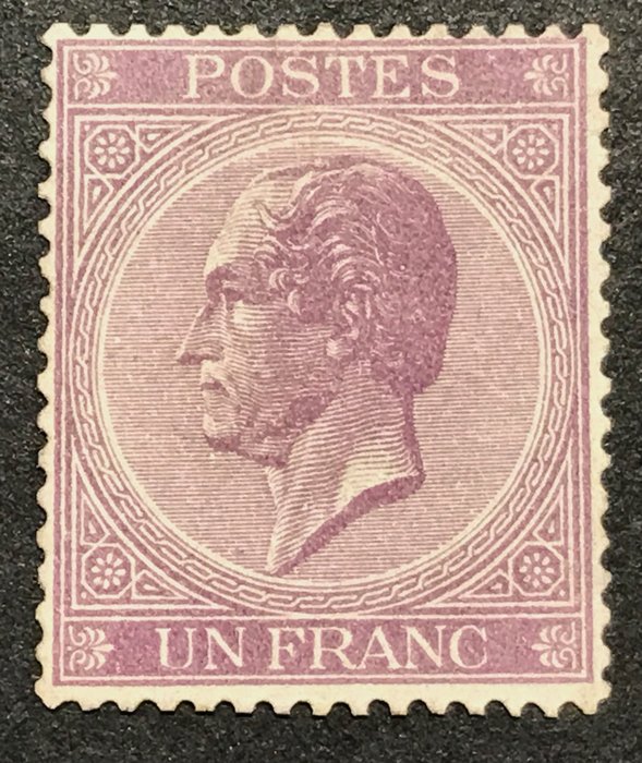 Belgium 1865 1866 d'occasion  