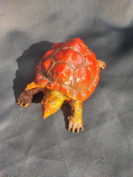 Sculpture turtle crawling for sale  