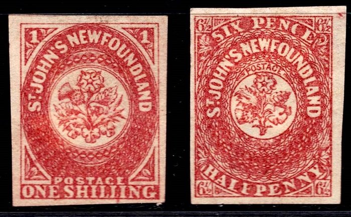 Newfoundland 1861 carmine for sale  