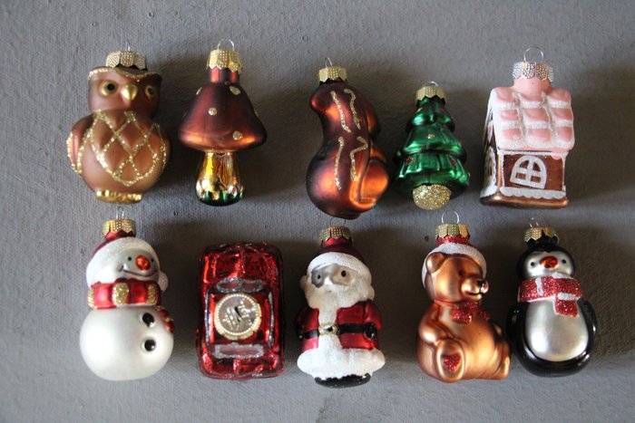 Miniaturen van kerstornamenten for sale  