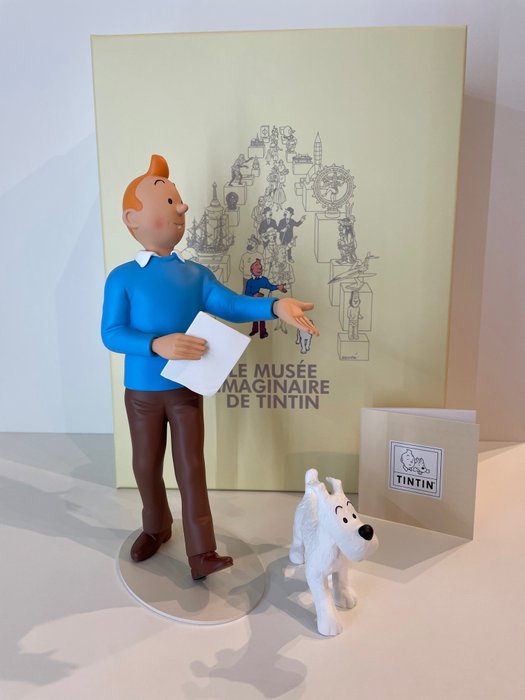 Tintin statuette moulinsart d'occasion  