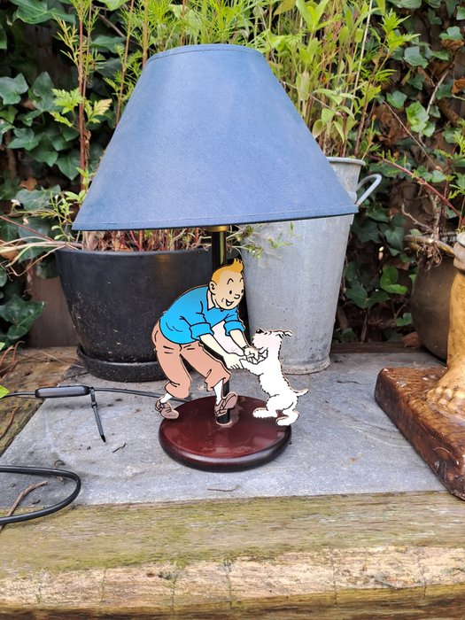 Hergé lampe trousselier d'occasion  