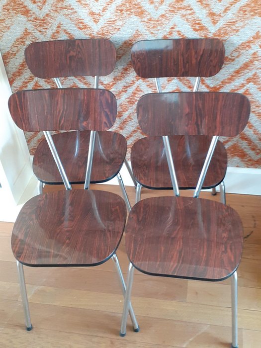 Four formica chairs d'occasion  