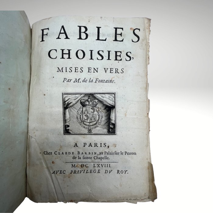 Fontaine fables choisies for sale  