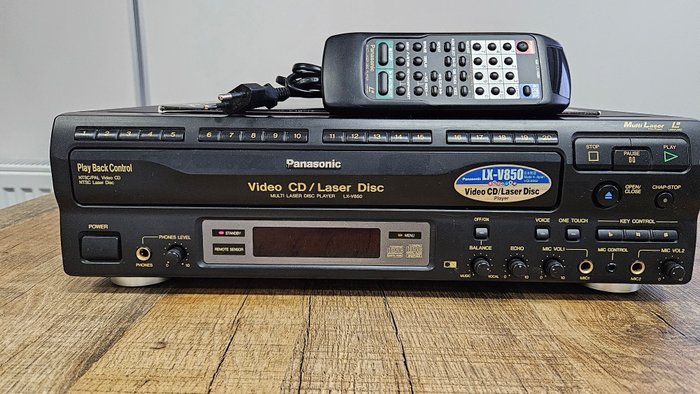 Panasonic v850 laserdisc for sale  