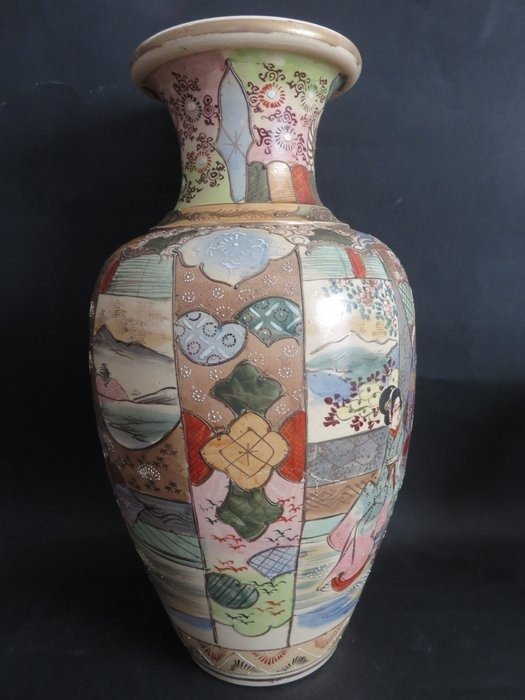 Vase faience porcelain d'occasion  