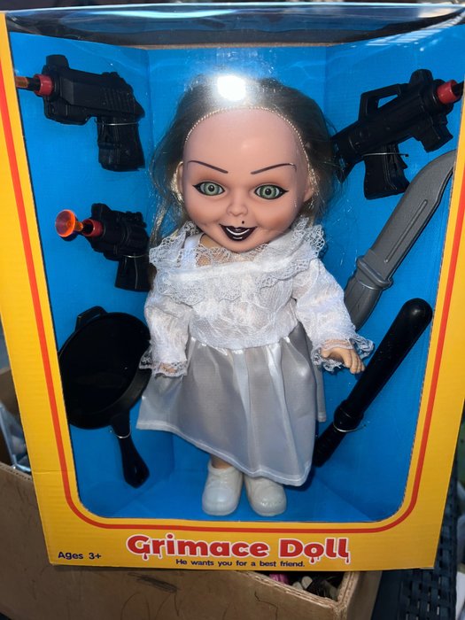 Grimace doll toy usato  