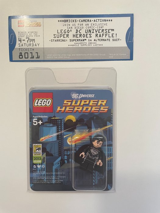 Lego minifigures superman usato  