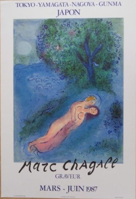 Mourlot marc chagall usato  