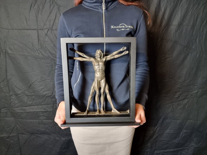 Sculpture vitruvian man for sale  