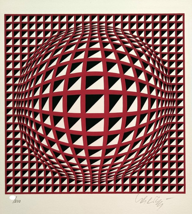 Victor vasarely terz d'occasion  