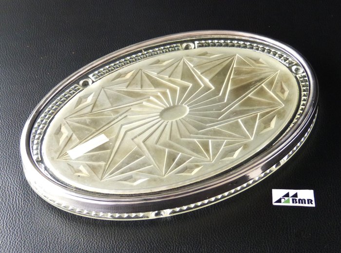 Platter glass plate usato  