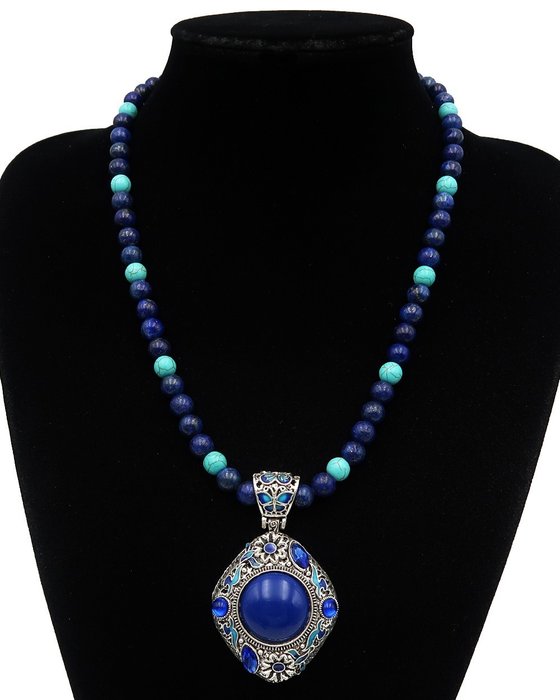 Lapis lazuli buddhist d'occasion  