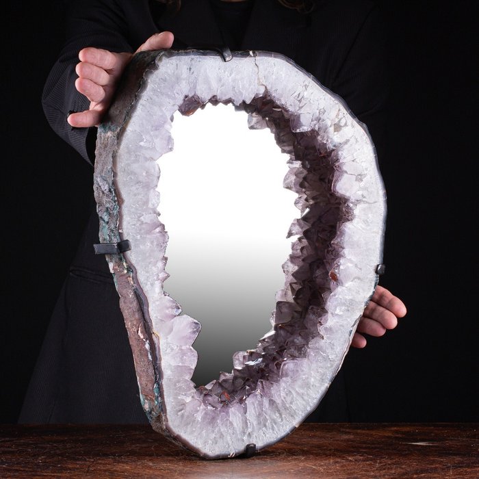 Wonderful amethyst mirror d'occasion  