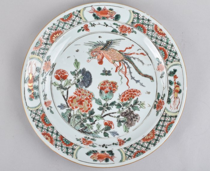 Plate decorated the usato  