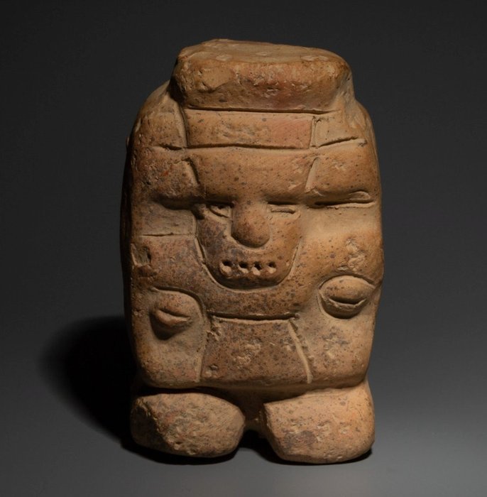 Mayan terracotta figure. for sale  