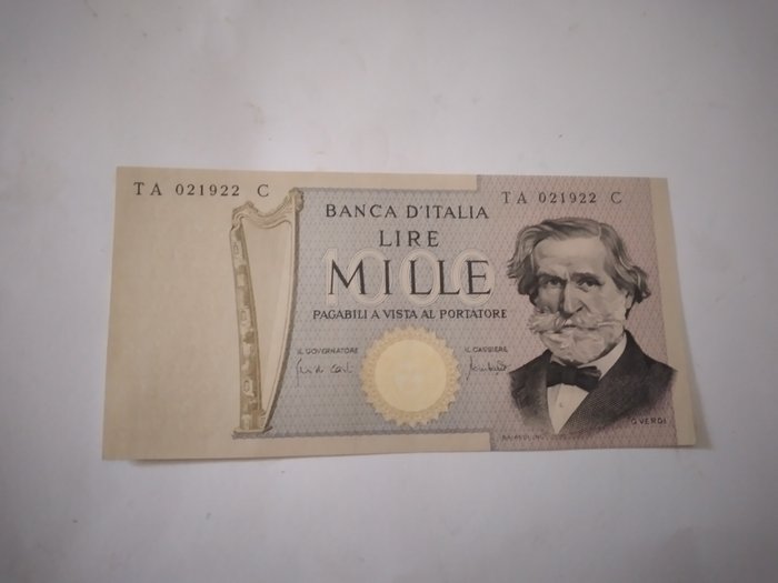 Italy. lira 1969 usato  