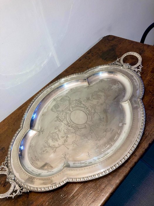 Tray silver plated for sale  