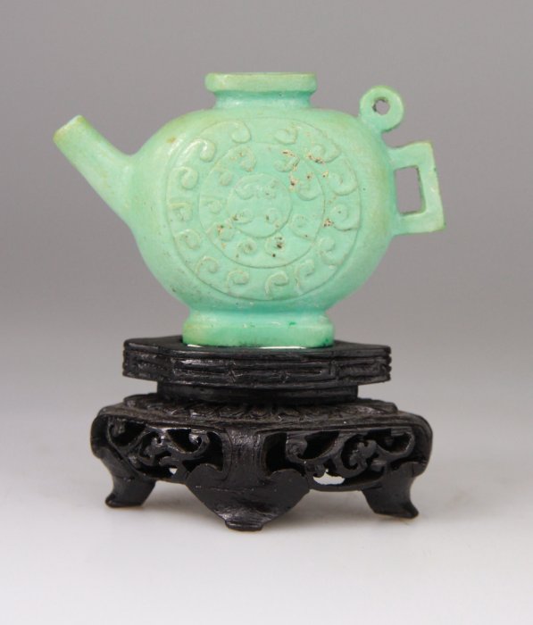 Snuff bottle turquoise d'occasion  
