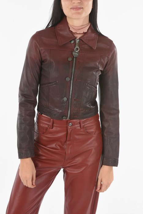 Diesel leather jacket for sale  