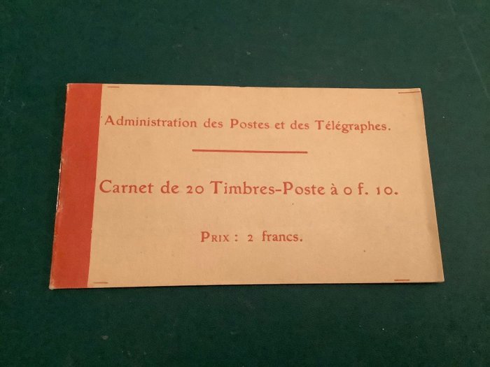 France stamp booklet usato  