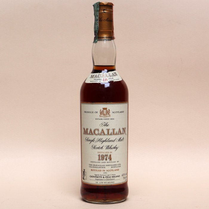 Macallan 1974 years usato  