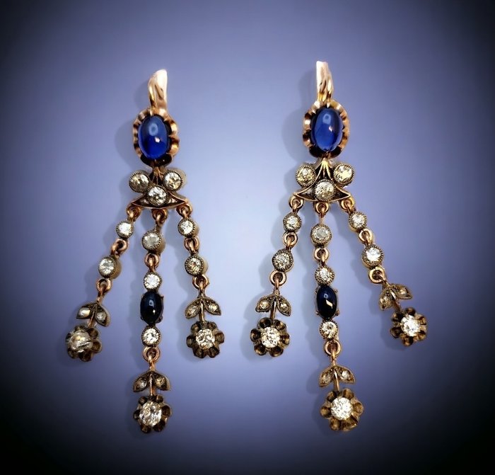 Earrings antique pendant for sale  