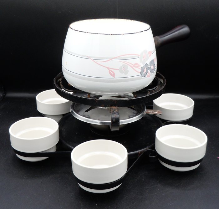 Burner fondue porcelain for sale  
