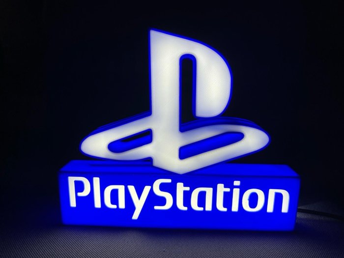 Playstation lighted sign usato  