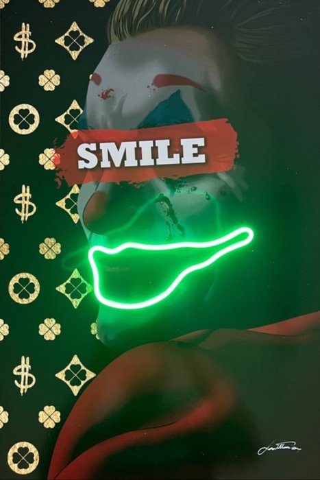 Ledmansion joker smile usato  