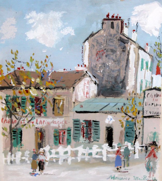 Maurice utrillo lapin d'occasion  