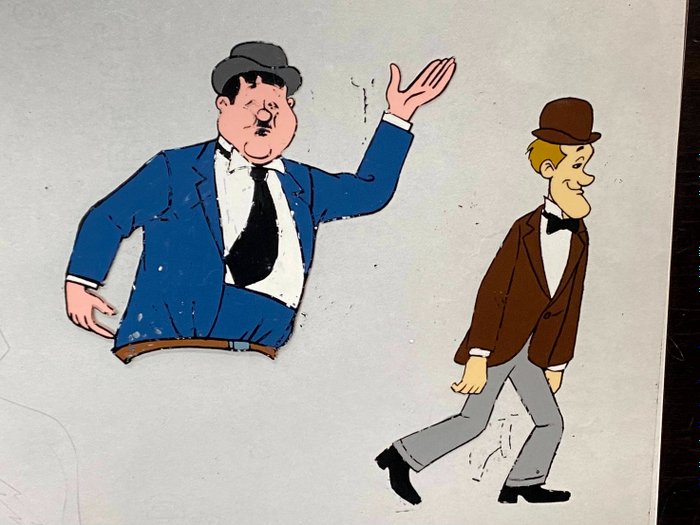 Laurel hardy animated for sale  