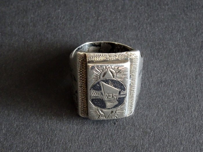 Ring silver egypt for sale  