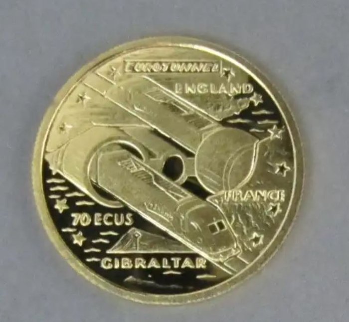 Gibraltar gold ecus usato  