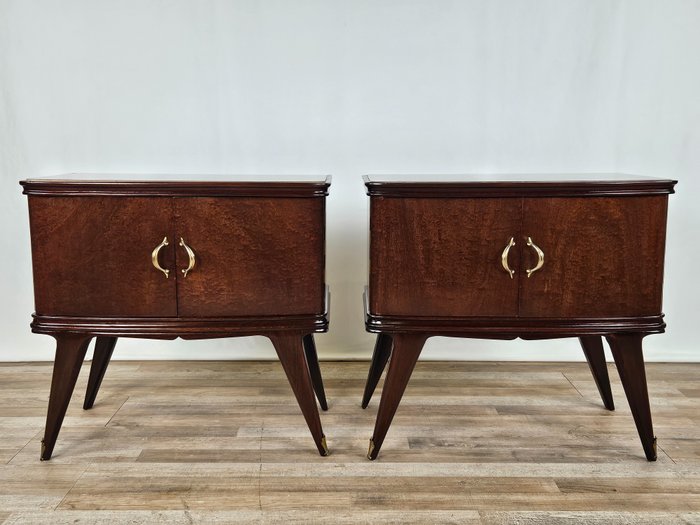 Nightstand pair mahogany for sale  