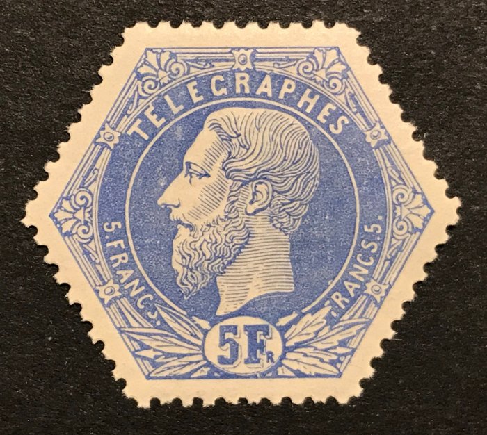Belgium 1880 telegraph usato  