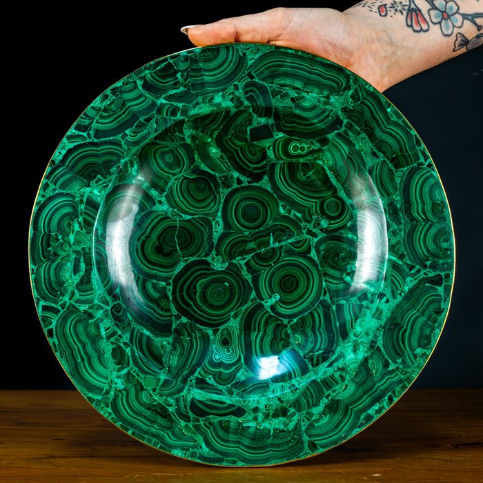 Large natural malachite for sale  