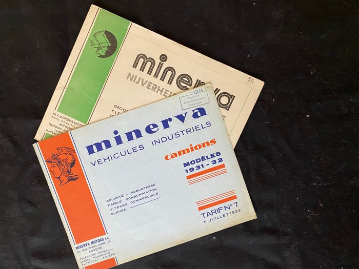 Brochure minerva minerva for sale  