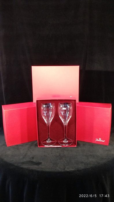 Baccarat champagne glass d'occasion  