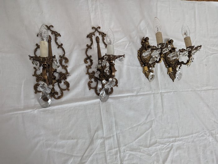 Wall sconce brass for sale  