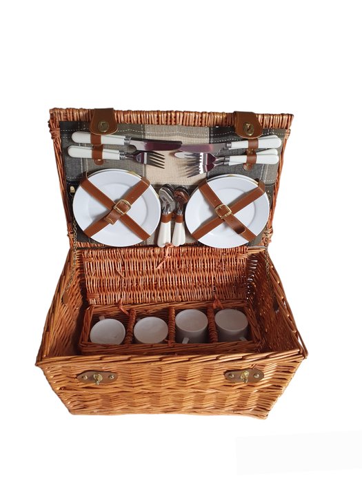 Picknickmand basket reed for sale  