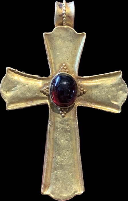 Byzantine gold cross for sale  