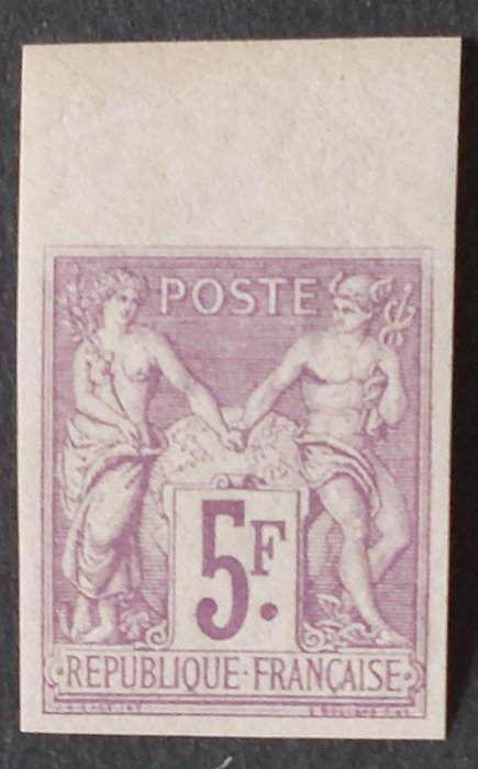 France 1877 fr. usato  