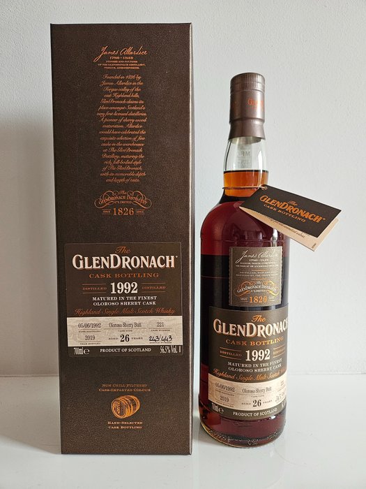 Glendronach 1992 years for sale  