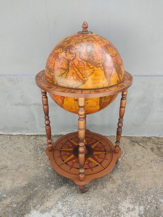 Liquor cabinet globe for sale  