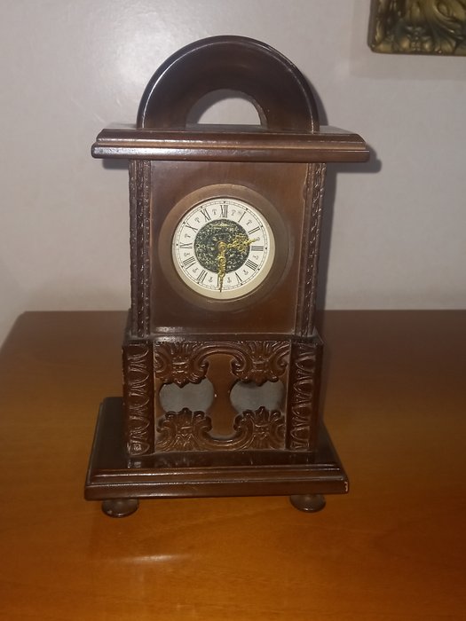 Clock mercedes wood for sale  