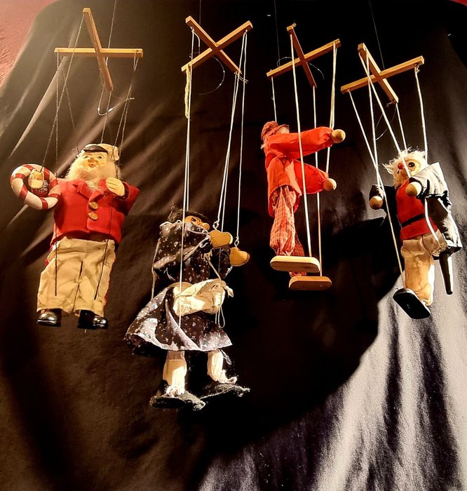 Puppet marionette textiles for sale  