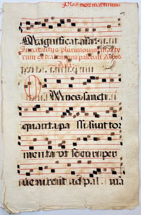 Script unknown antiphonary for sale  