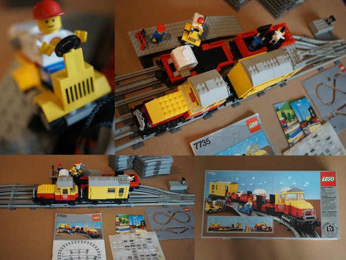 Lego trains 7735 d'occasion  