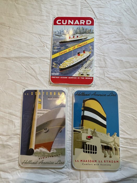 Cunard holland america usato  